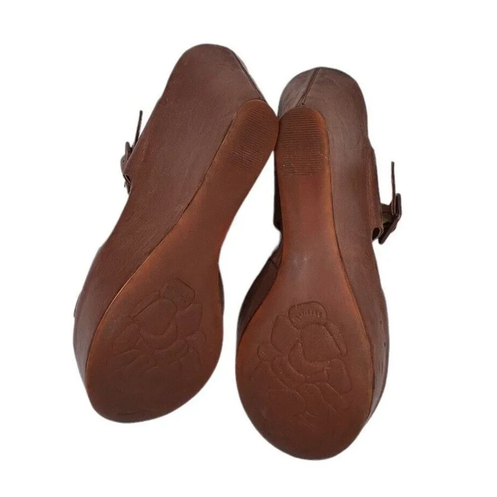 Korkease Womens Susie Sandals‎ Brown Size 10